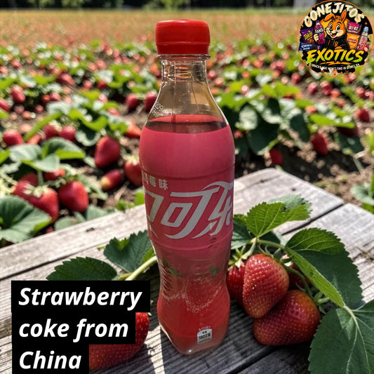 Strawberry coke from China 🇨🇳