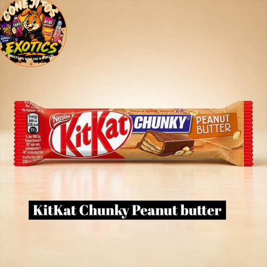 KitKat Chunky Peanut butter From Finland