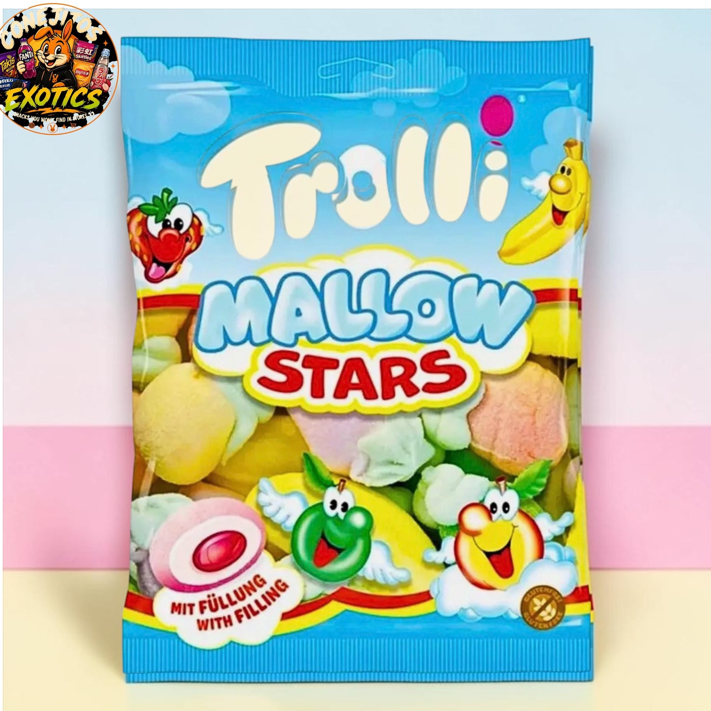 Trolli Mallow Stars From Germany