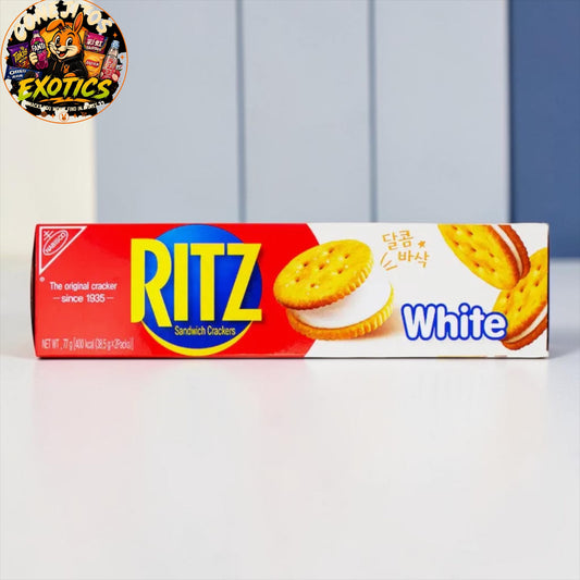 Ritz sandwich cracker White Chocolate from South Korea