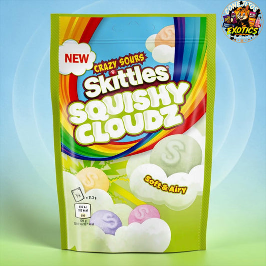 Skittles Squishy Cloud Crazy Sour From the United Kingdom